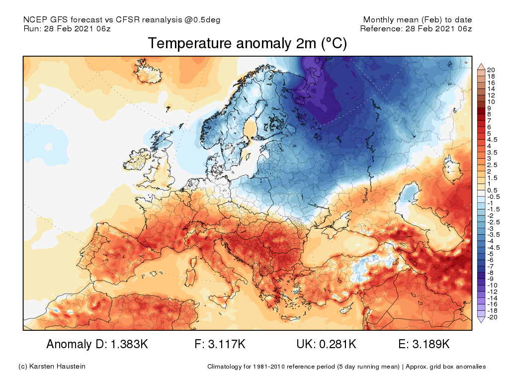 Февраль 2021 г. – самый холодный месяц в Пермском крае за 10 лет - Опасныеприродные явления Пермского края